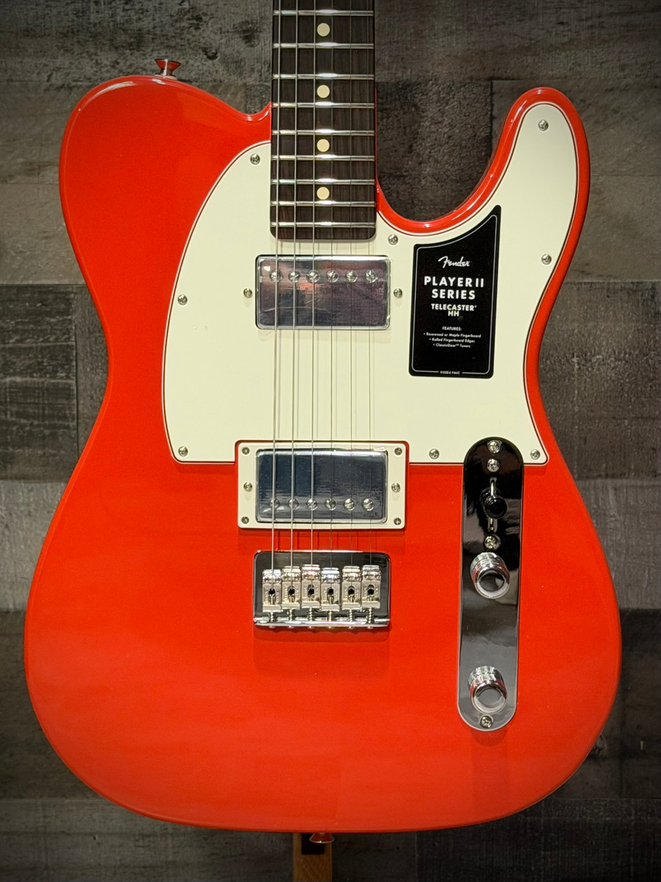 Fender Player II Telecaster HH Electric Guitar, Rosewood