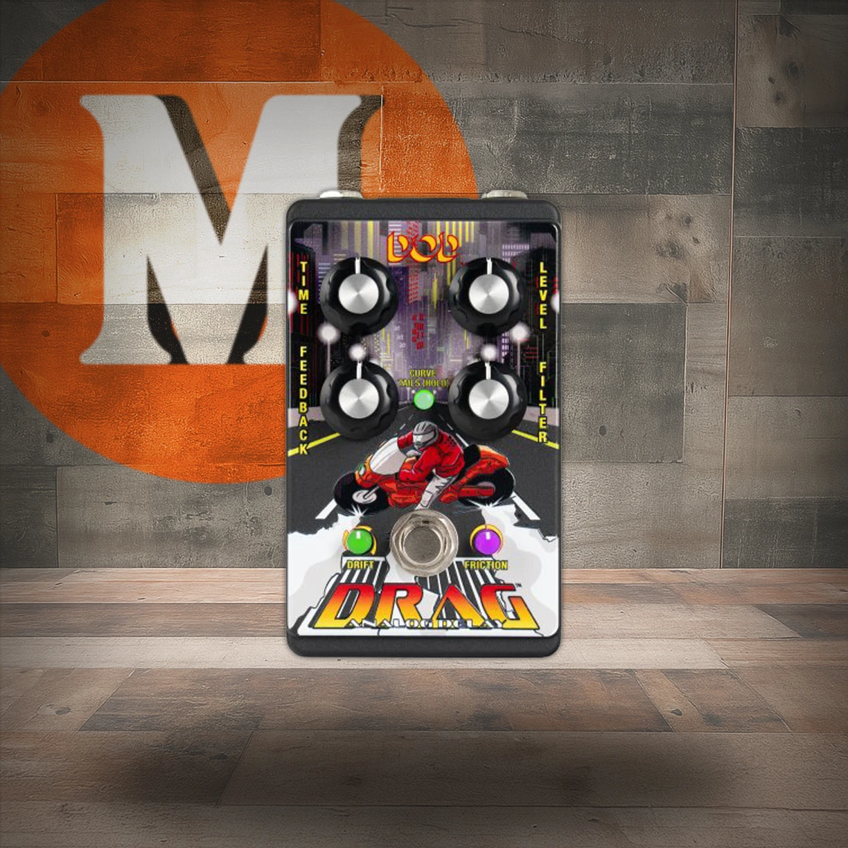 Digitech Drag Analog Delay Pedal (DOD-DRAG-U) | Musician Madness