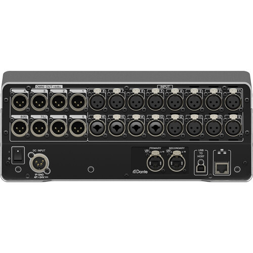 Yamaha Professional 22-channel Ultra-compact Digital Mixer with Dante (DM3-D) | Musician Madness
