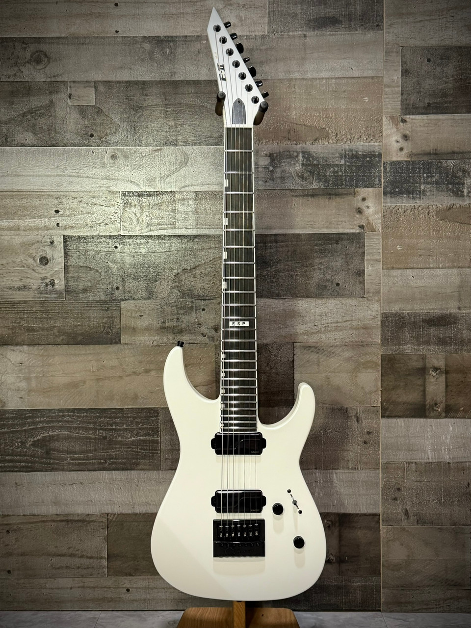 ESP E-II M-II 7B ET - Pearl White (EIIMII7BETPW) | Musician Madness