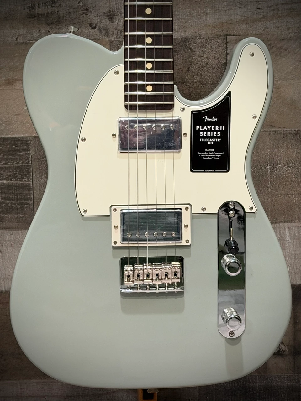 Fender Player II Telecaster HH Electric Guitar, Rosewood Fingerboard - Cactus Gray | Musician Madness