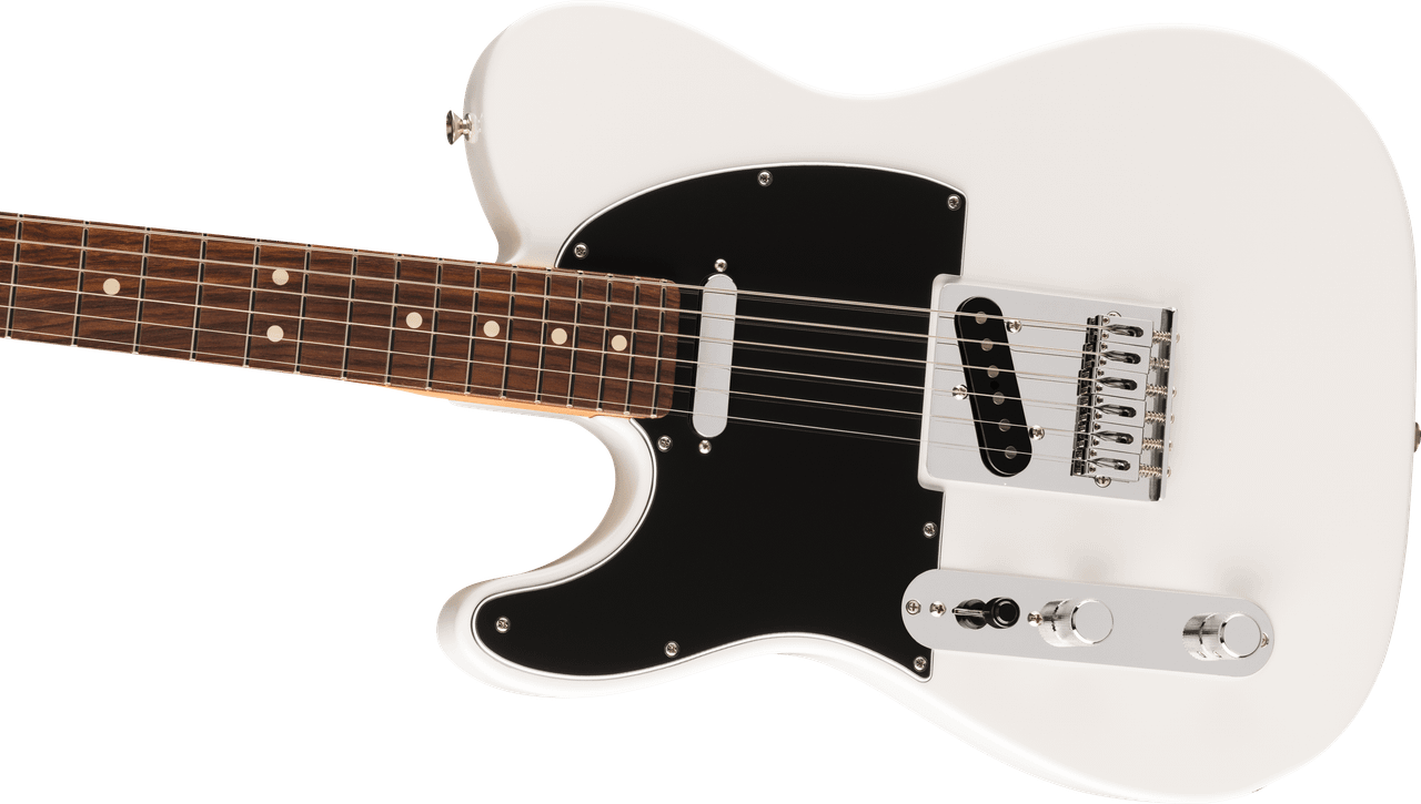 Fender Player II Telecaster Left-Hand, Rosewood Fingerboard, Polar White | Musician Madness
