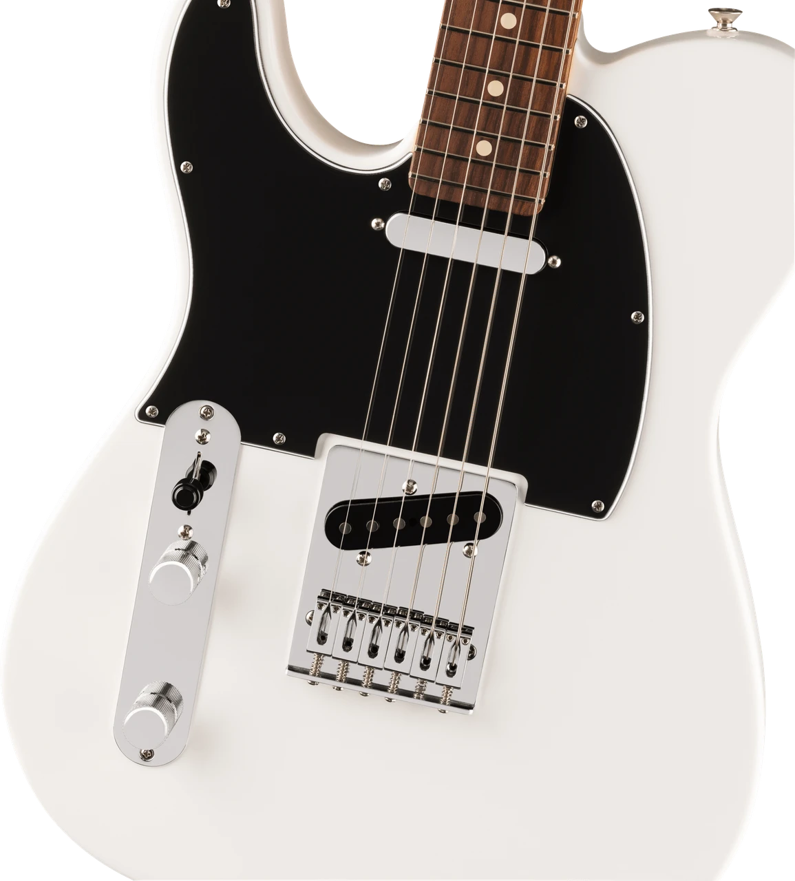 Fender Player II Telecaster Left-Hand, Rosewood Fingerboard, Polar White | Musician Madness