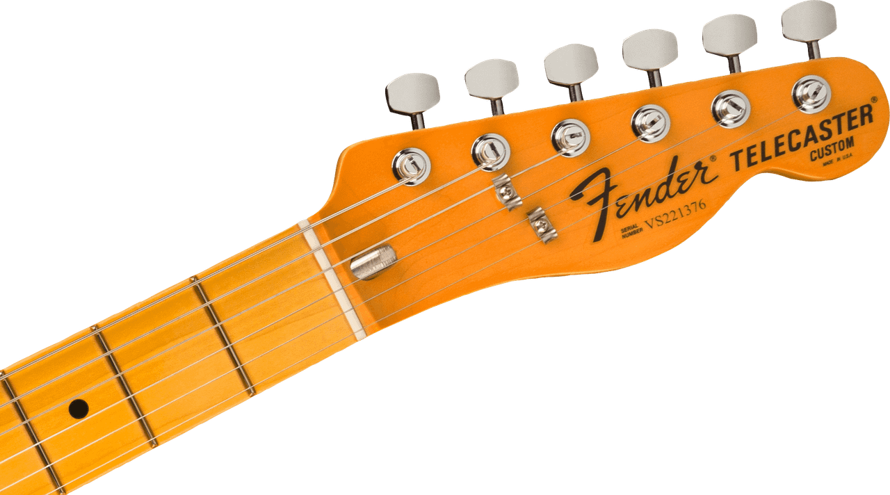 Fender American Vintage II 1977 Telecaster Custom, Maple Fingerboard, Black | Musician Madness
