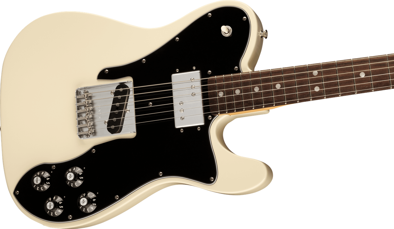 Fender American Vintage II 1977 Telecaster Custom, Rosewood Fingerboard, Olympic White | Musician Madness