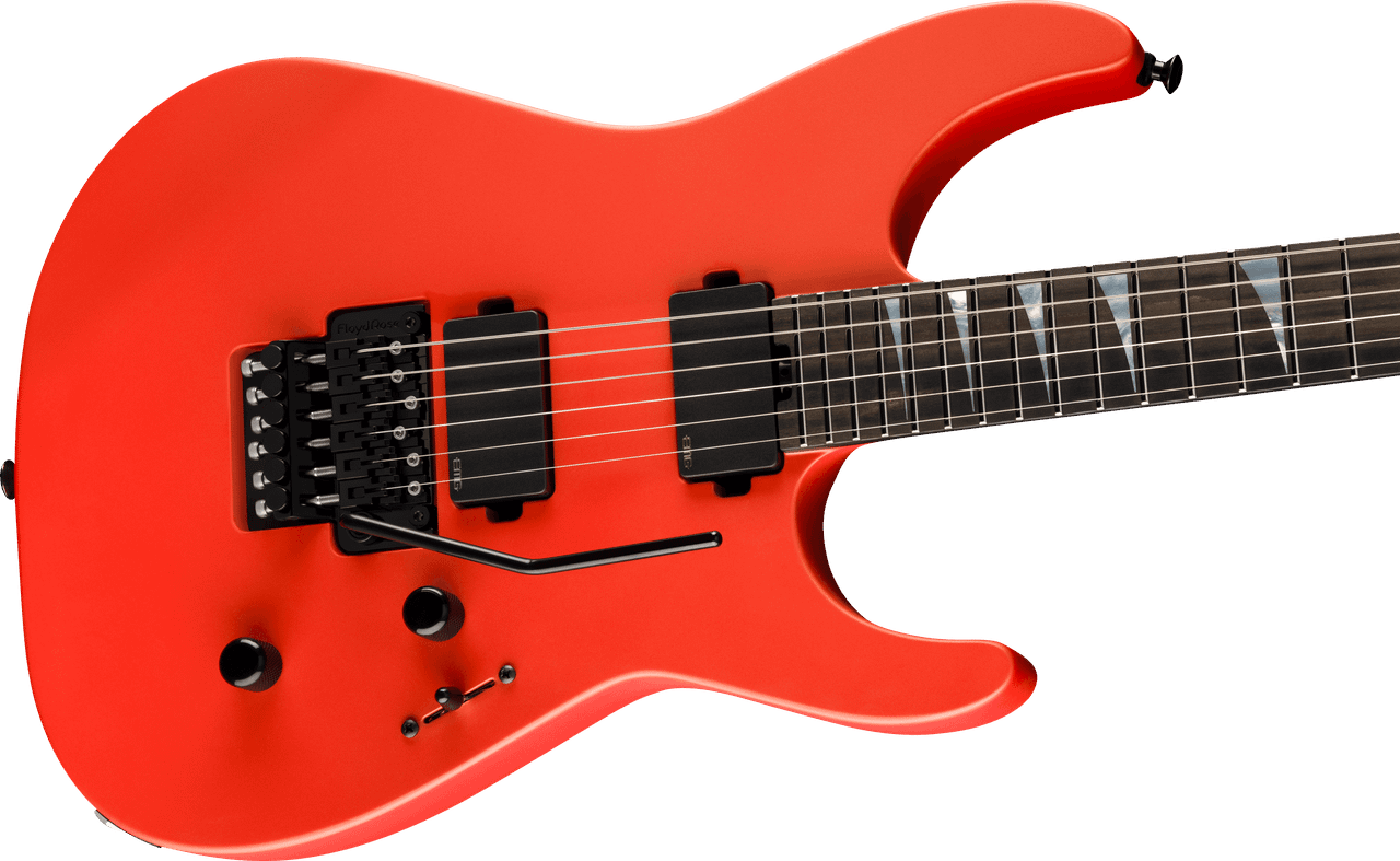Fender American Series Soloist Electric Guitar SL2MG - Satin Lambo Orange (280-2501-880) | Musician Madness