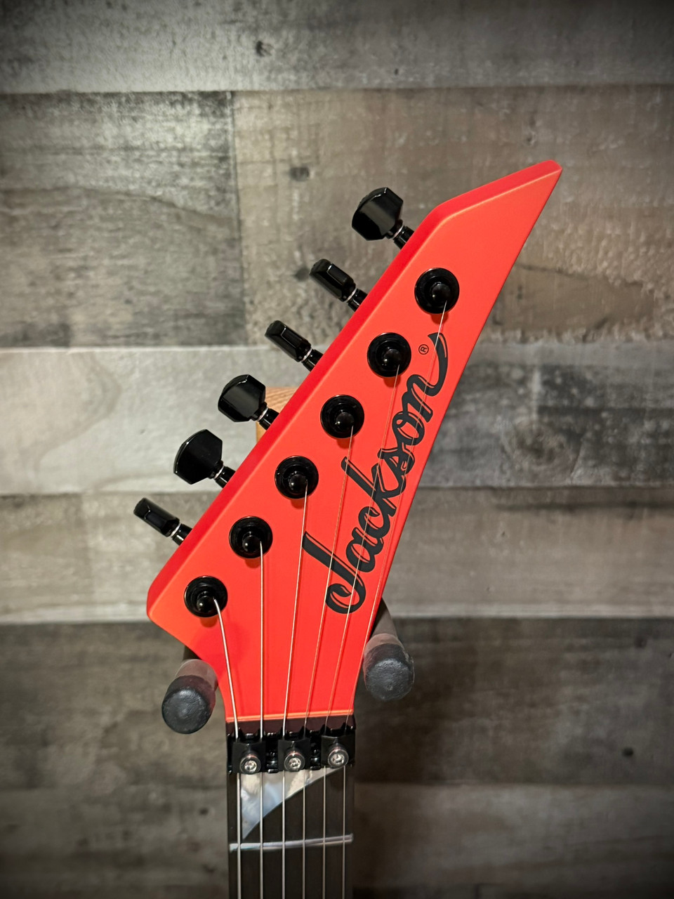 Jackson American Series Soloist SL2MG Electric Guitar - Satin Lambo Orange | Musician Madness