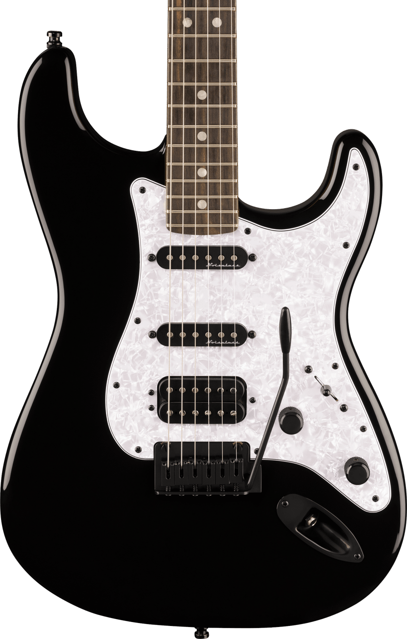 Fender Limited Edition Player Fusion Stratocaster HSS Electric Guitar - Black (014-2811-306) | Musician Madness