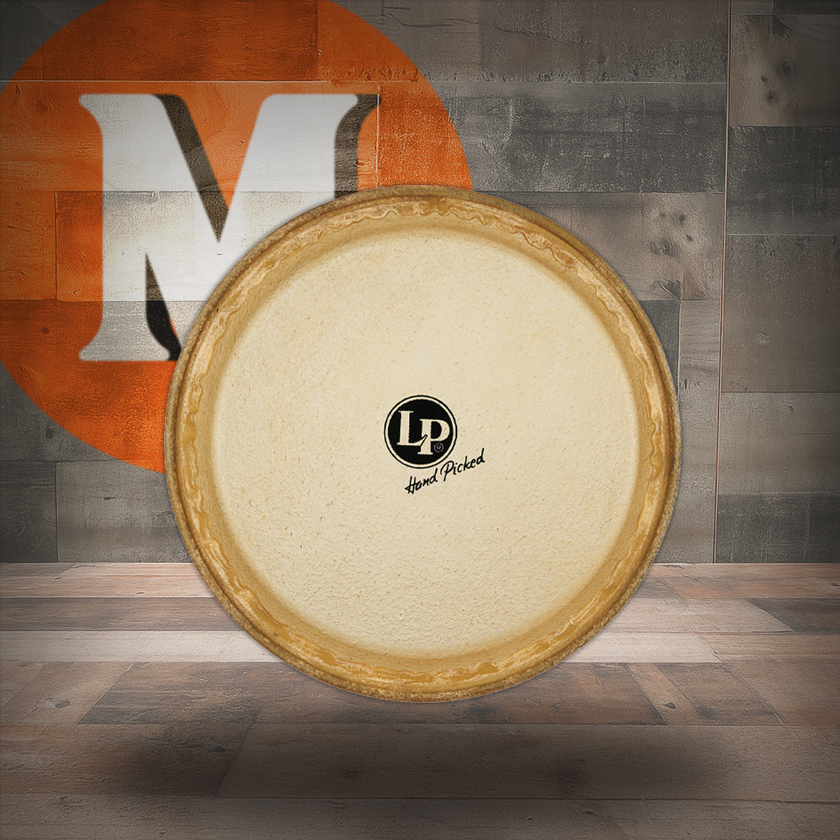 Latin Percussion 9" Jr. Rawhide Pre-Mounted Head (LP266B) | Musician Madness