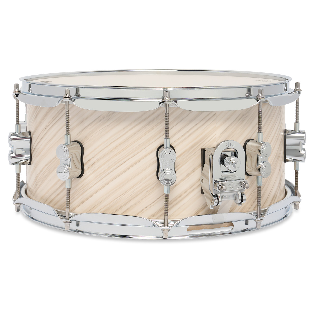 PDP Concept Maple 6.5" x 14" Snare Drum - Twisted Ivory with Chrome Hardware (PDCM6514SSTI) | Musician Madness