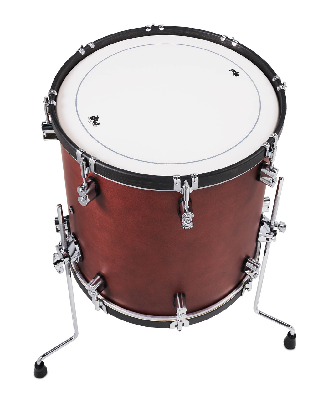 PDP Classic Kit with 20" Bass Drum Ox Blood with Ebony Hoops (PDCC2013OE) | Musician Madness