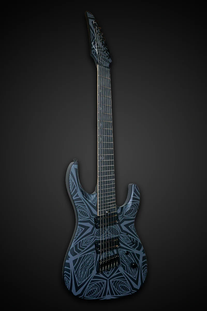 Legator Ninja N7F-INK Electric Guitar - Black (N7F-INK-BLK) | Musician Madness