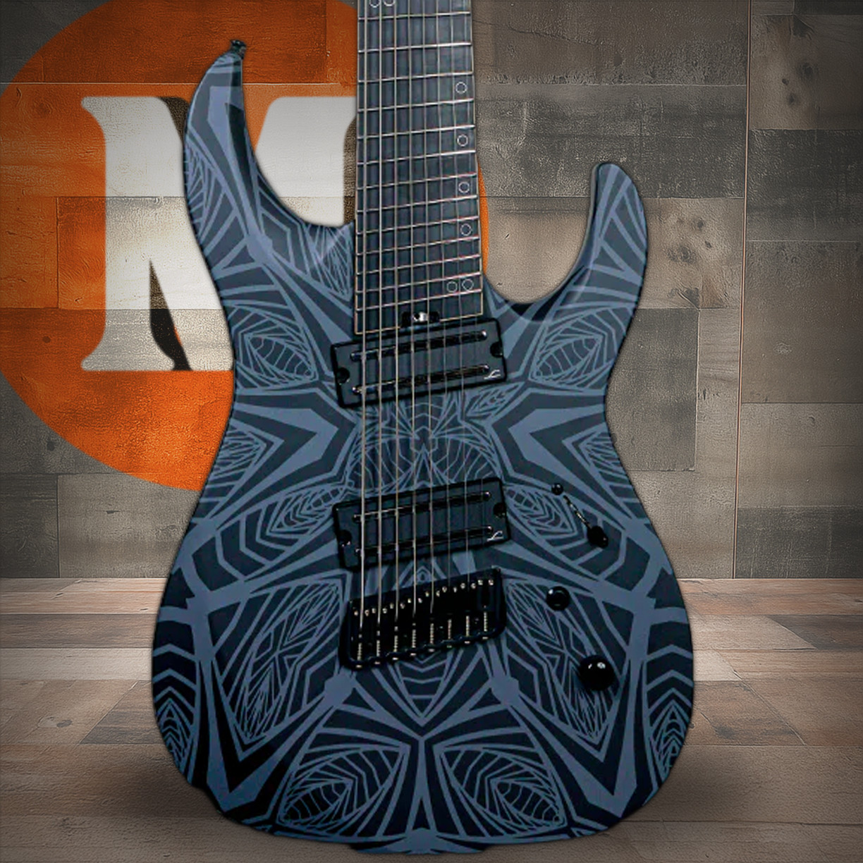 Legator Ninja N8F-INK Electric Guitar - Black (N8F-INK-BLK) | Musician Madness