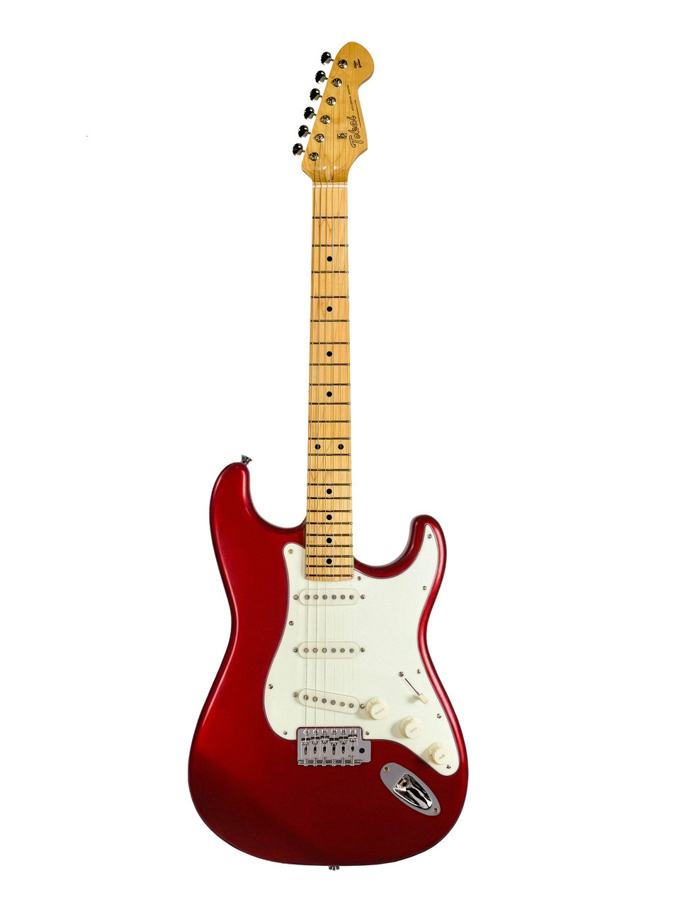 Tokai SSS-Style Alder Body Electric Guitar Maple Fretboard - Candy Apple Red (TOK-AST-101M-CAR)