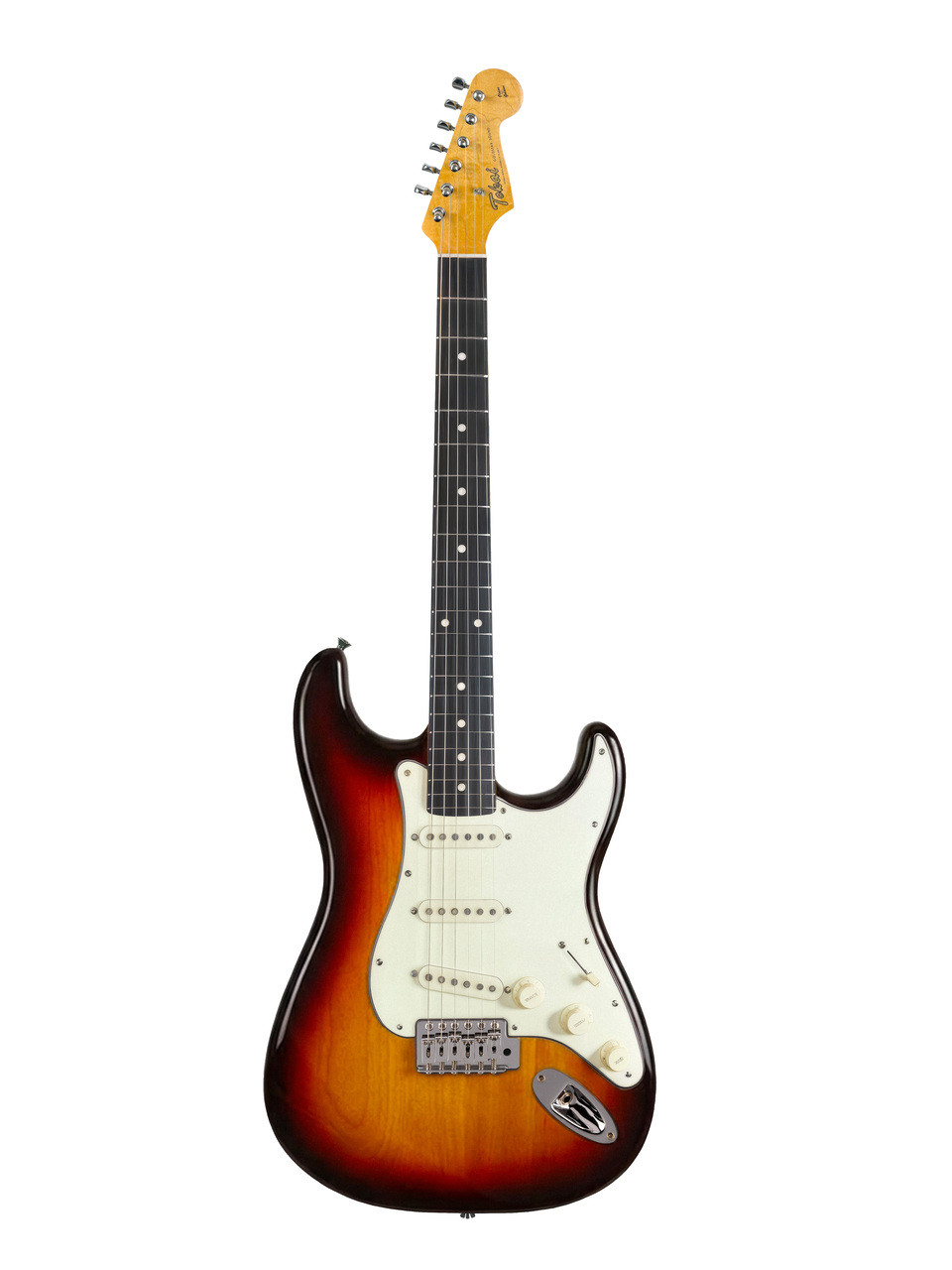 Tokai Goldstar SSS-Style Alder Body Rosewood Fretboard -3-Tone Sunburst (TOK-AST-101R-YS)