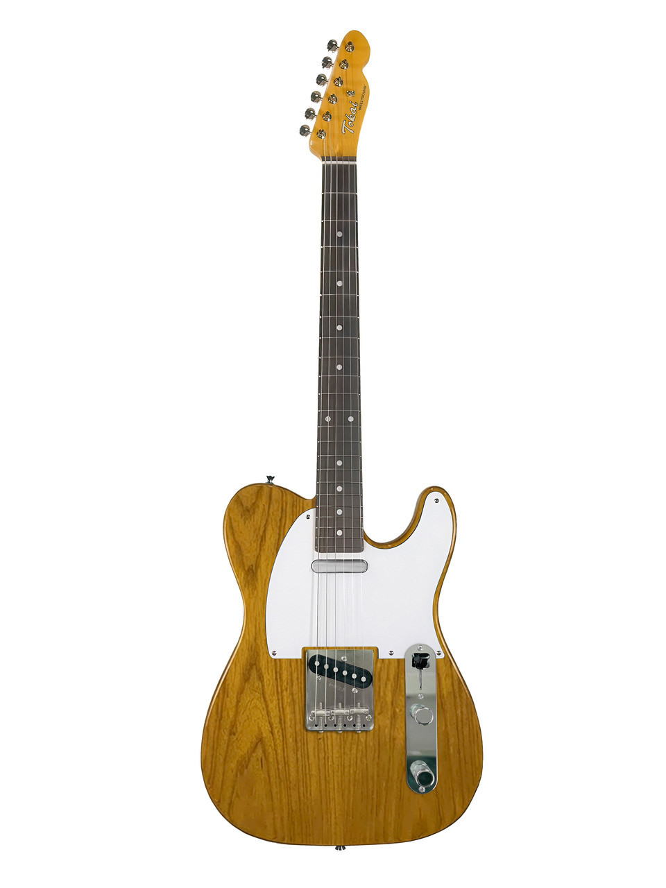 Tokai T-Style Guitar Ash Body Rosewood Fretboard - Vintage Natural