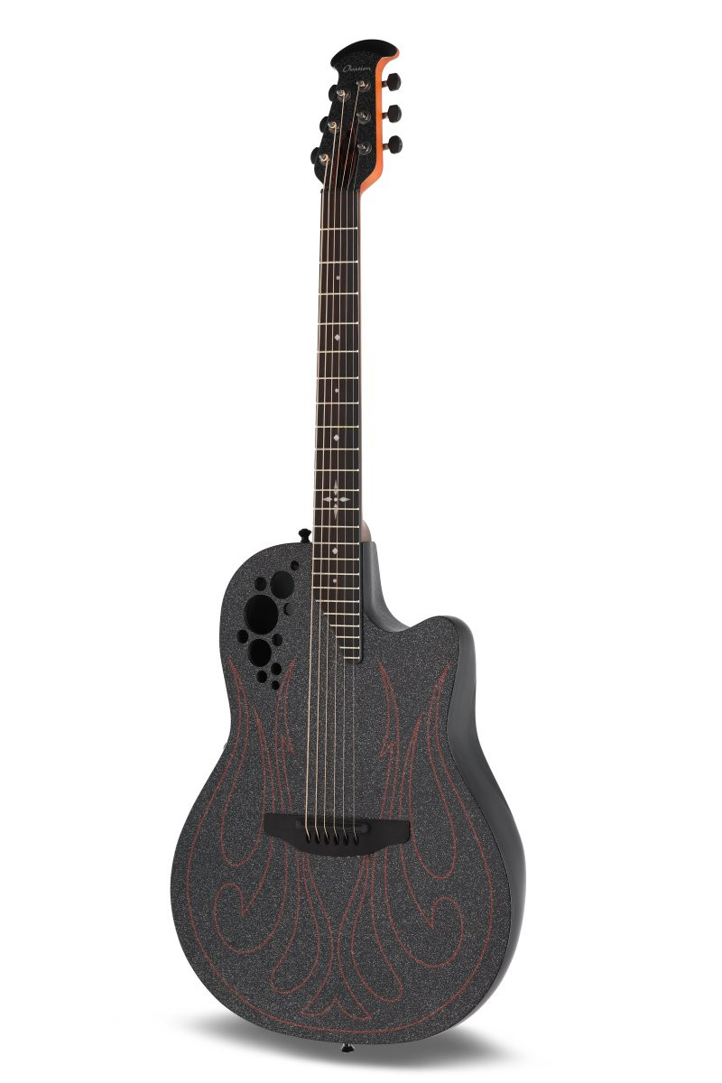 Ovation Pro Series Gus G. Signature 1868-GUS-G - Black (1868-GUS-G) | Musician Madness