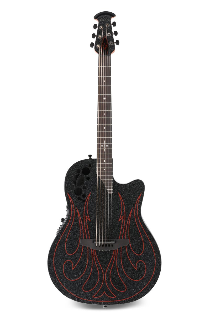 Ovation Pro Series Gus G. Signature 1868-GUS-G - Black (1868-GUS-G) | Musician Madness