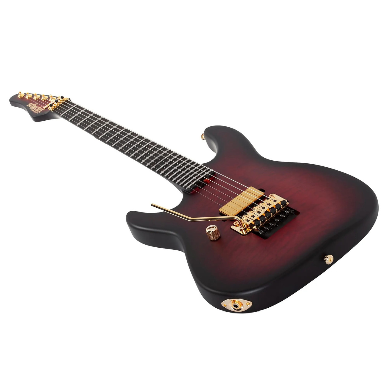 Schecter Miles Dimitri Baker Opus-6 FR Left Hand Electric Guitar - Scarlet Red (2133) | Musician Madness