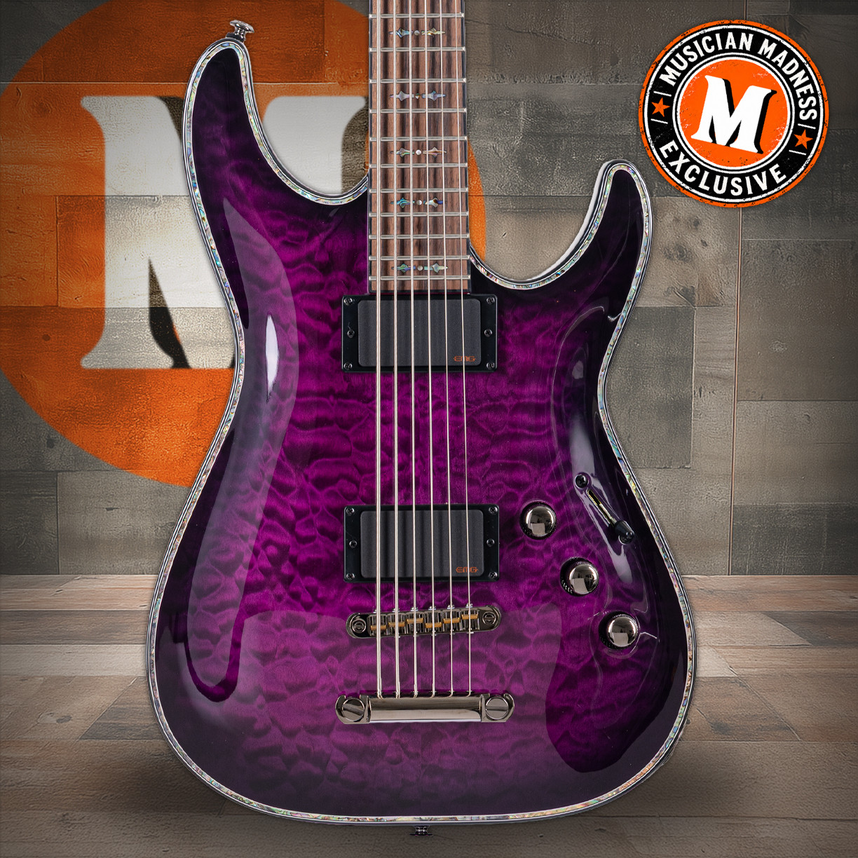 Schecter Hellraiser C-VI Electric Guitar - MM Exclusive Trans