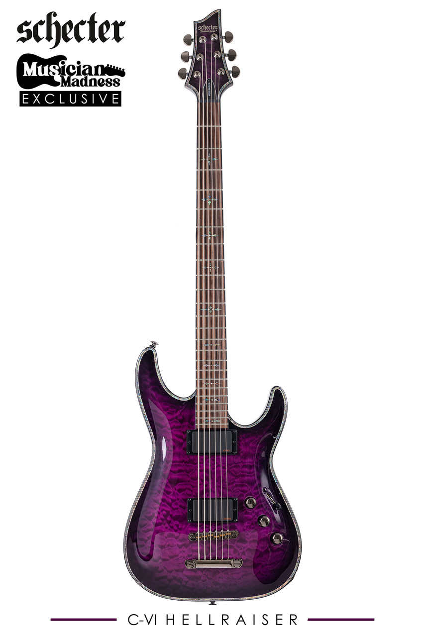 Schecter Hellraiser C-VI Baritone Electric Guitar - MM Exclusive