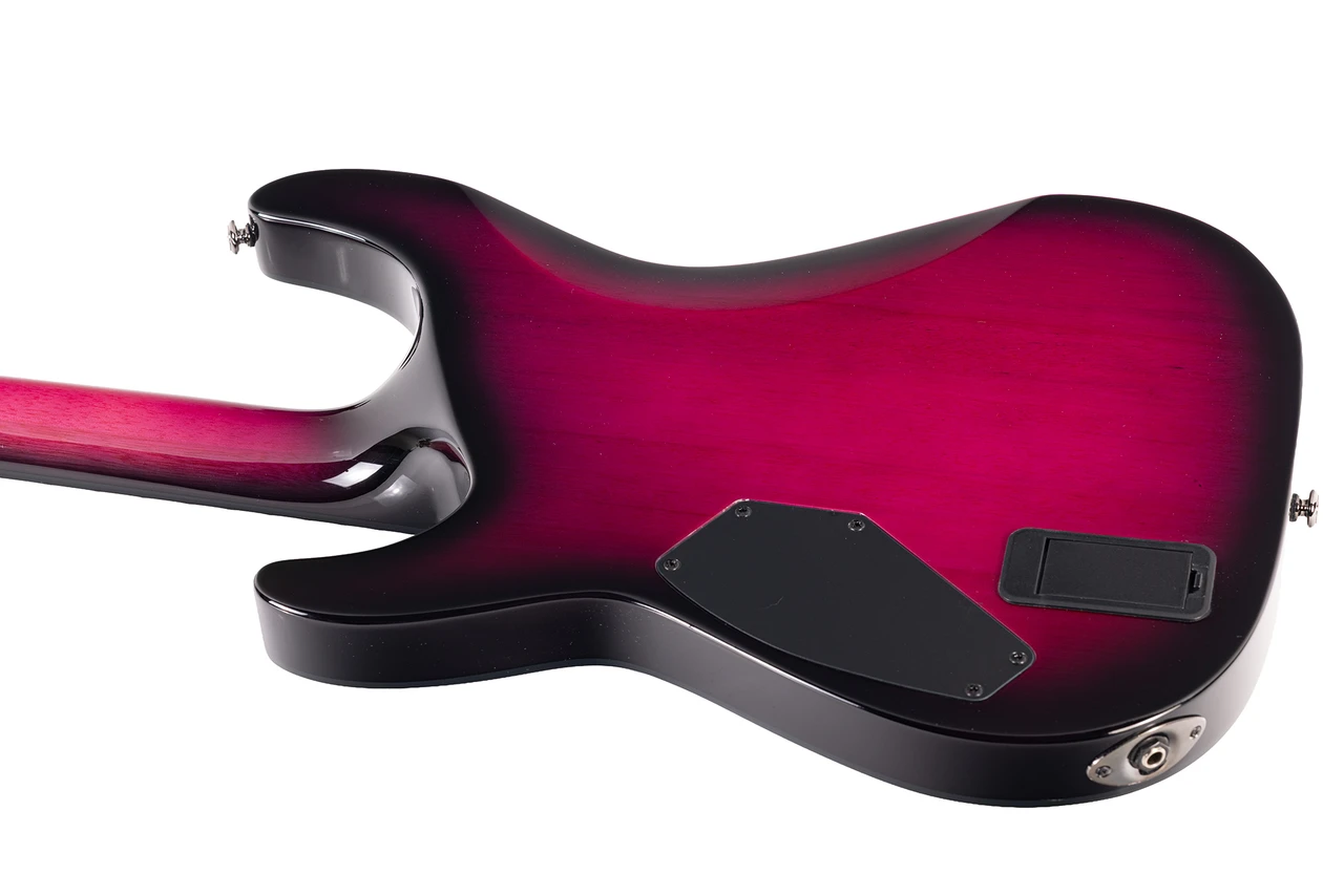 Schecter Hellraiser C-VI Electric Guitar - MM Exclusive Trans Purple (3628) | Musician Madness