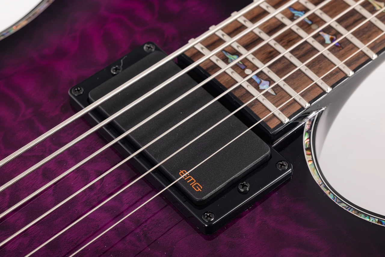 Schecter Hellraiser C-VI Electric Guitar - MM Exclusive Trans Purple (3628) | Musician Madness