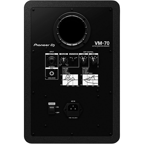 Pioneer DJ VM-70 6.5” Active Monitor Speaker (VM-70) | Musician