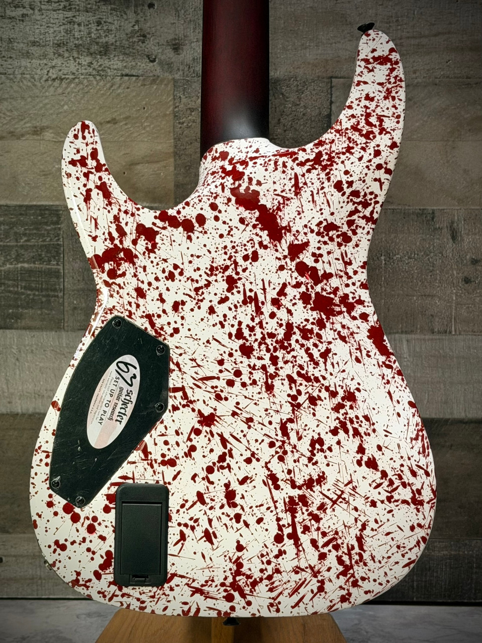 Schecter Hellraiser C-VI Electric Guitar - Blood Splatter (184