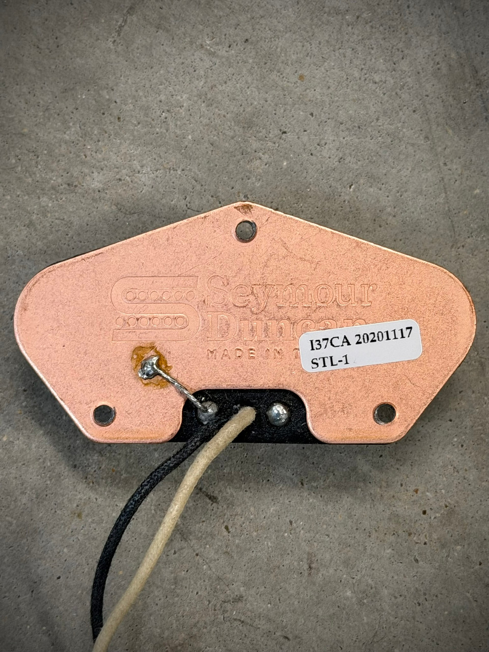 Seymour Duncan STL-1 Vintage '54 Bridge Tele Single Coil Pickup - Black  | Musician Madness