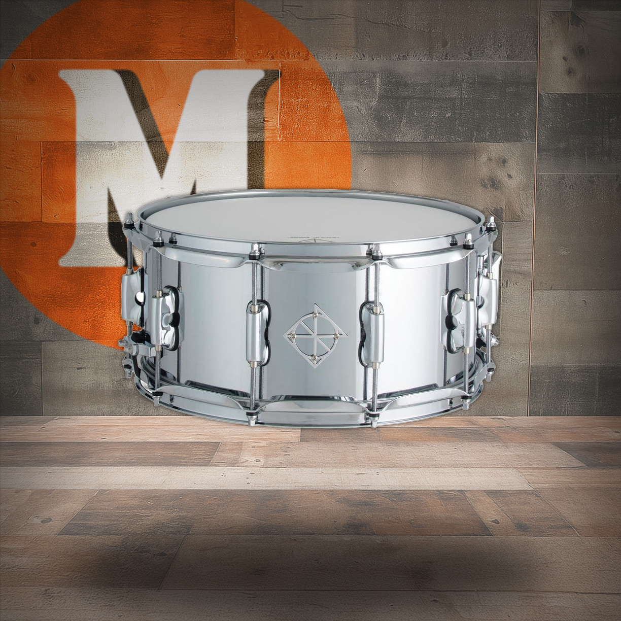 Dixon Cornerstone 6.5 x 14 Steel Snare Drum Chrome (SCST654ST) | Musician Madness