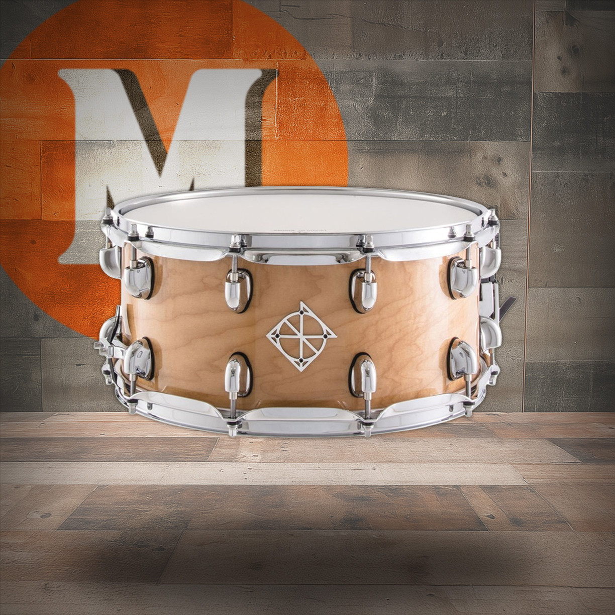 Dixon Cornerstone 6.5 x 14 MSP Snare Drum Natural (PDSCST654N) | Musician Madness