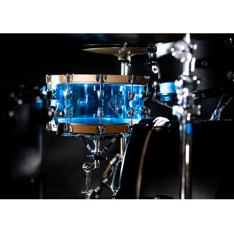 Dixon Cornerstone Select 6.5 x 14 Acrylic Snare Drum Blue (SCST654ACB)