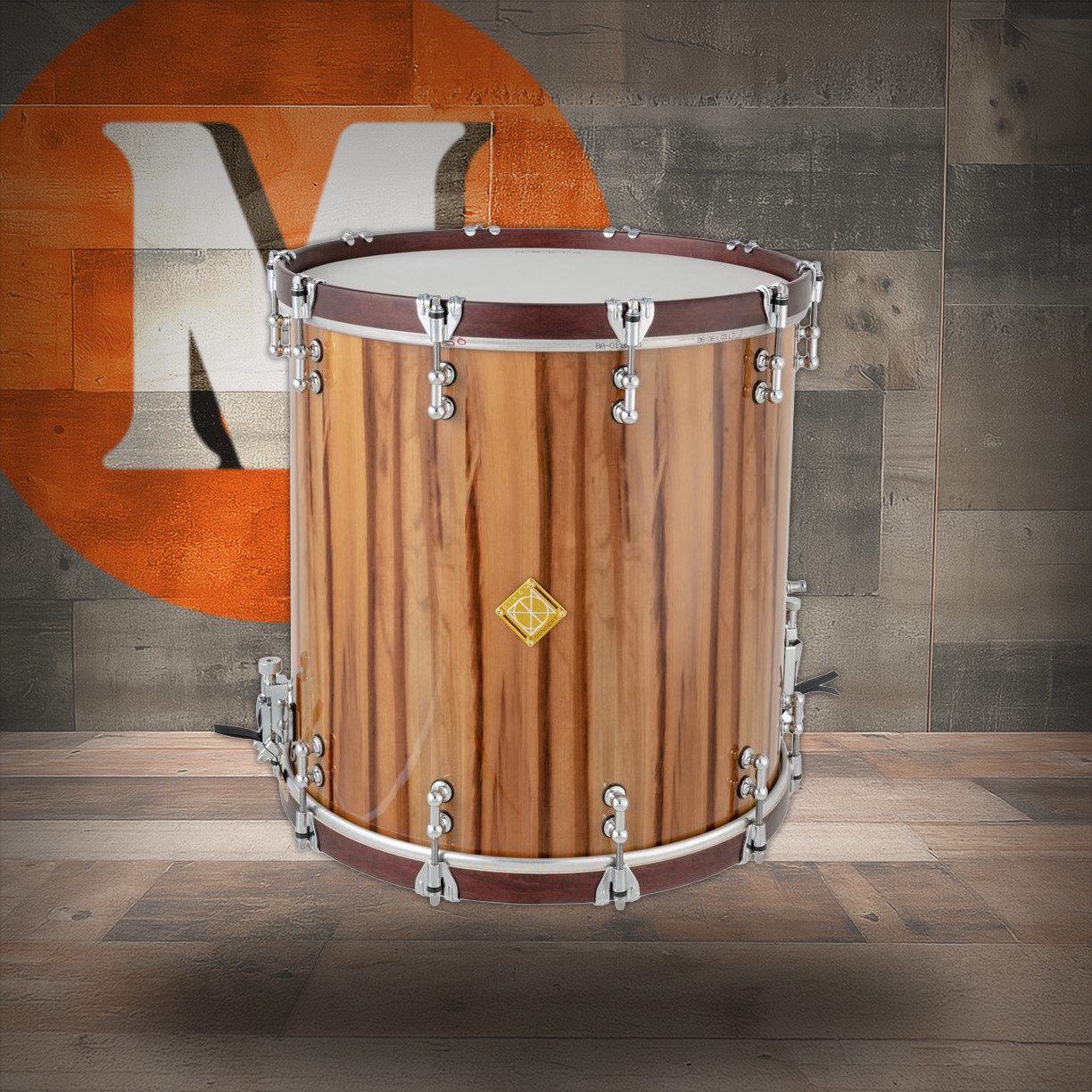 Dixon Cornerstone Concert 16 x 16 MSP Field Drum American Red Gum (PDSCC1616FSARG) | Musician Madness