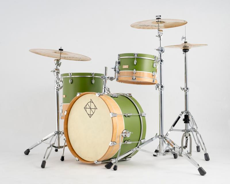 Dixon Little Roomer Select 320 Shell Pack Military Green to Natural Mahogany (PODL320SMGN) | Musician Madness