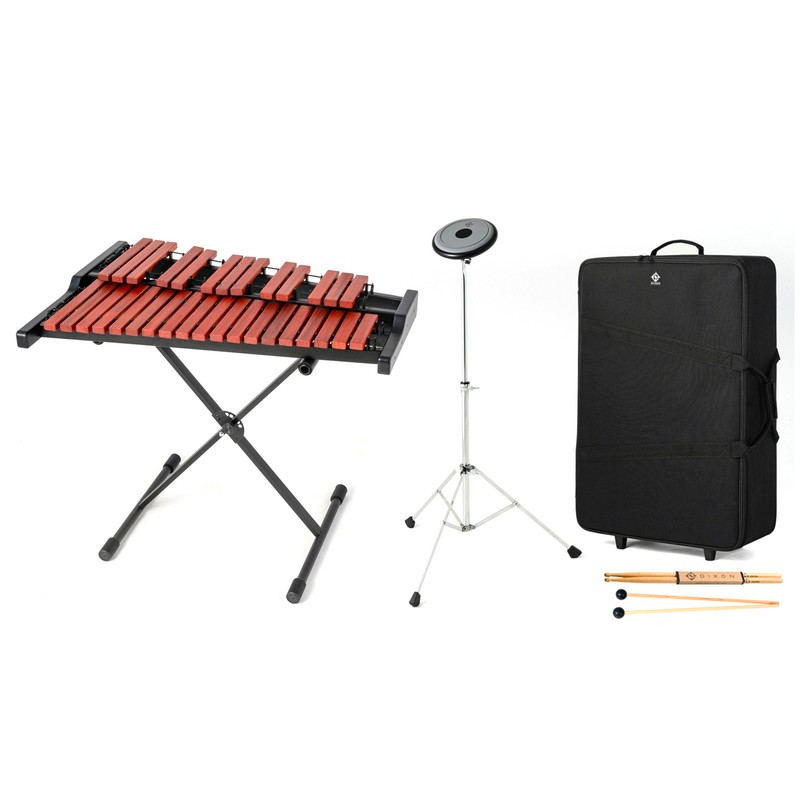 Dixon Xylophone Kit 2.5 Octave Tilt and Pull Soft Shell Case (POX