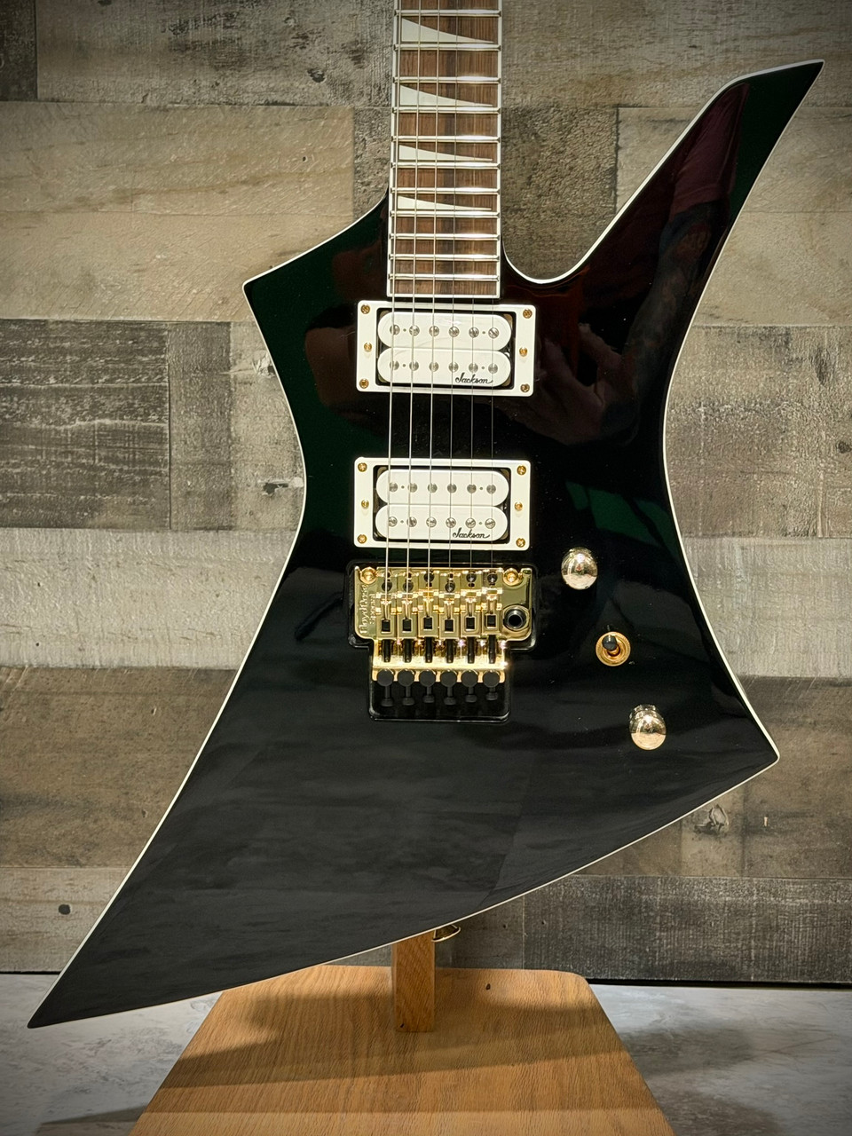 Jackson X Series Kelly KEX Electric Guitar - Gold Black | Musician Madness