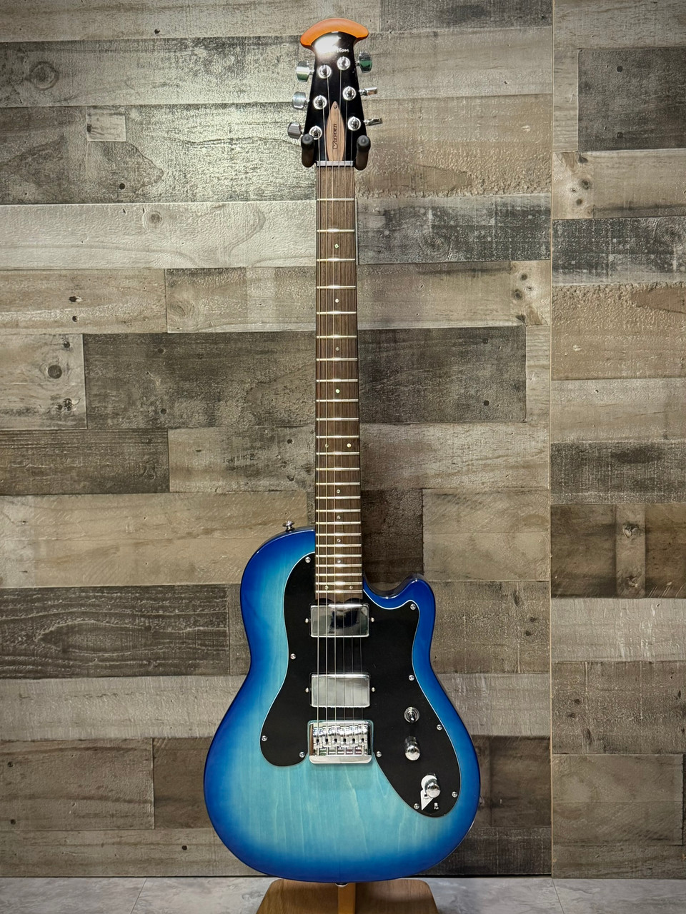 Ovation Viper IV-DTD-G Limited Edition 6-String Electric Guitar w/Gig Bag - Blue Burst | Musician Madness