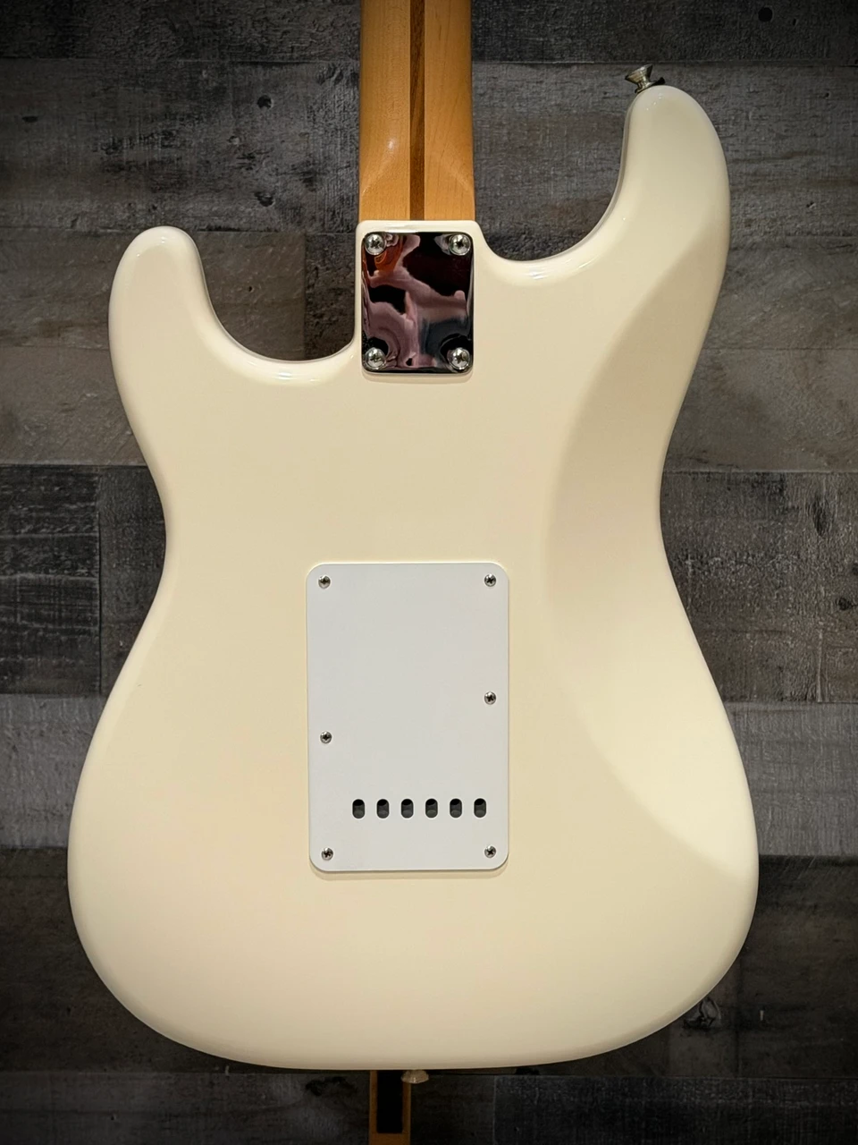 Fender 2001 Jimmy Vauhghan Tex-Mex Signature Stratocaster - Olympic White | Musician Madness
