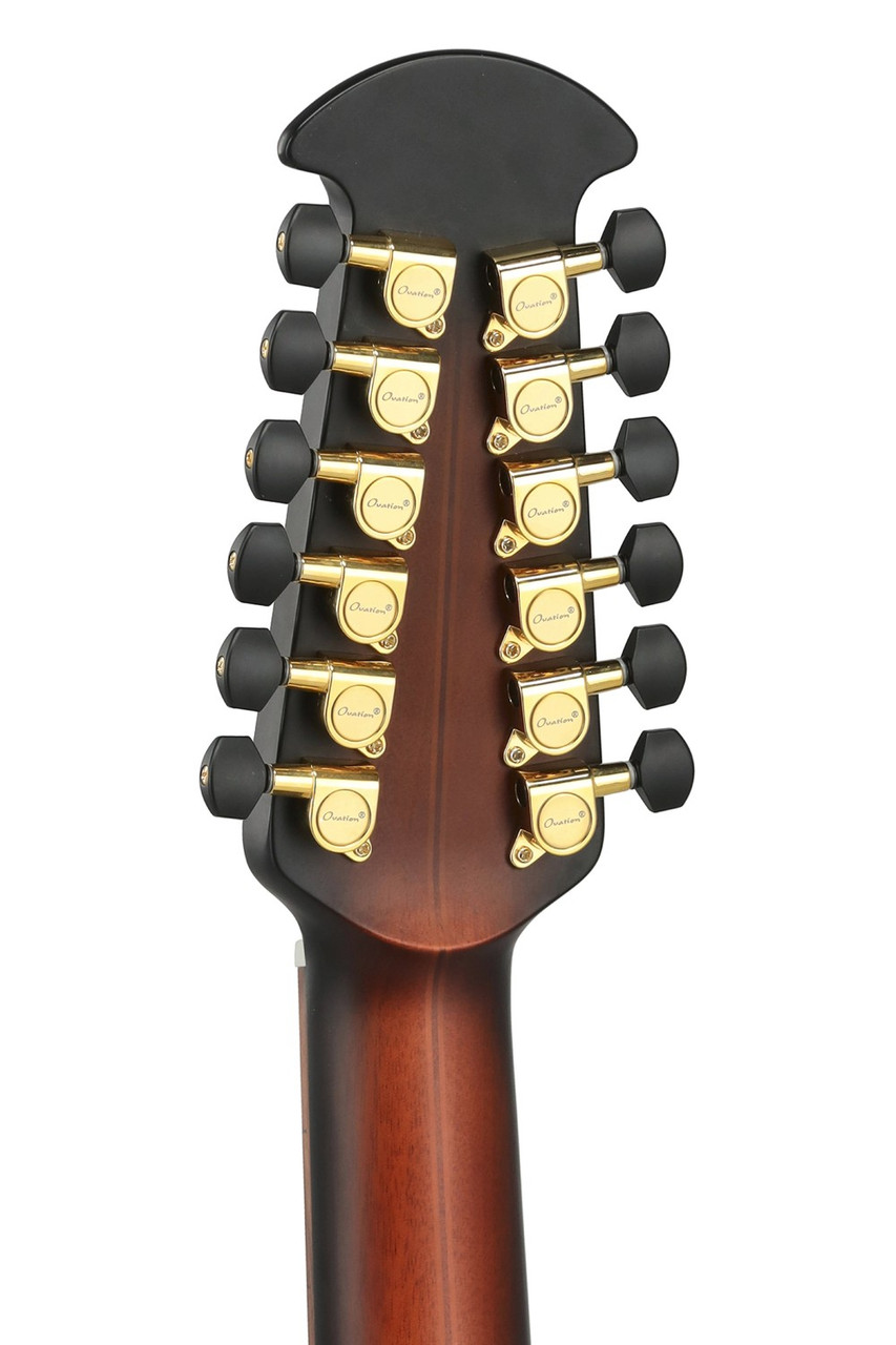 Ovation E-Acoustic Guitar 1758-1-G Limited Pro Series Elite Deep Bowl Non-Cutaway 12-string (1758-1-G) | Musician Madness