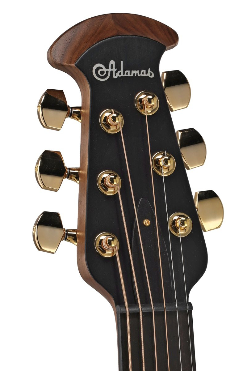 Adamas E-Acoustic Guitar MD80-AG-G Teadrop Mid Cutaway Gold Woven Texture 50TH Aniv. (MD80-AG-G) | Musician Madness