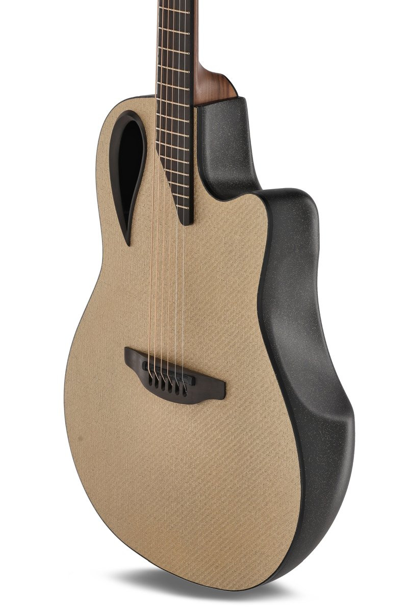 Adamas E-Acoustic Guitar MD80-AG-G Teadrop Mid Cutaway Gold Woven