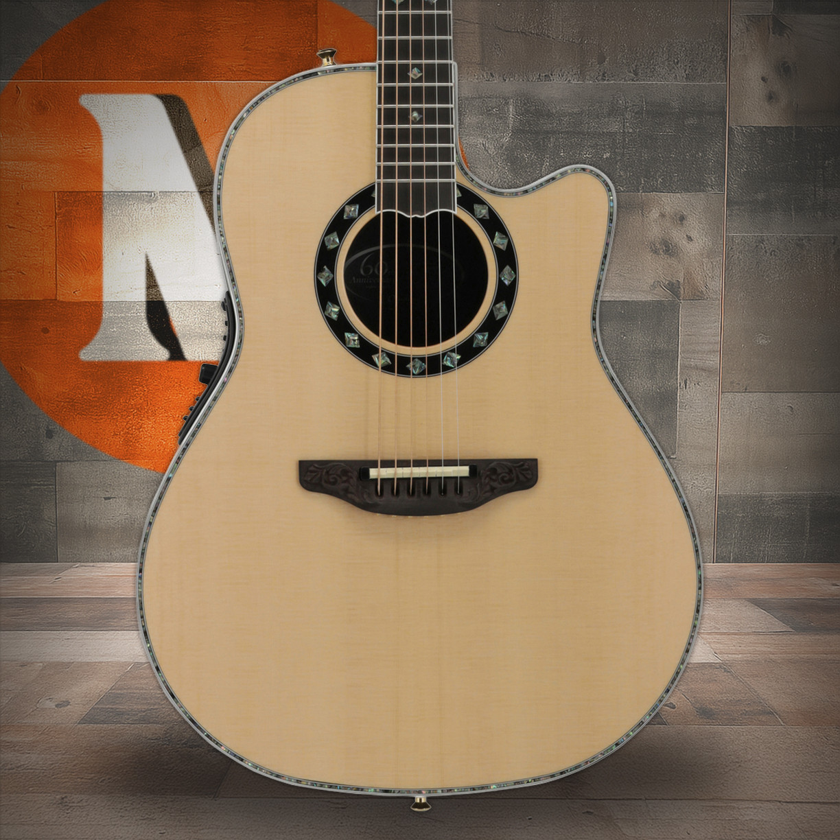 Ovation C779-ANV-G Custom Legend 60th Anniversary Acoustic-Electric Guitar (C779-ANV-G) | Musician Madness