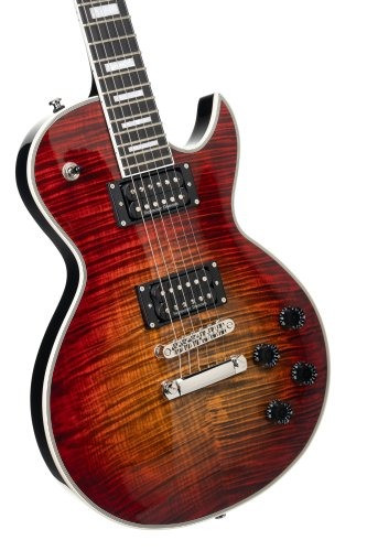 Cort Classic Rock Series CR300 Deluxe Electric Guitar - Flaming Burst (CR300DLXFB-U) | Musician Madness