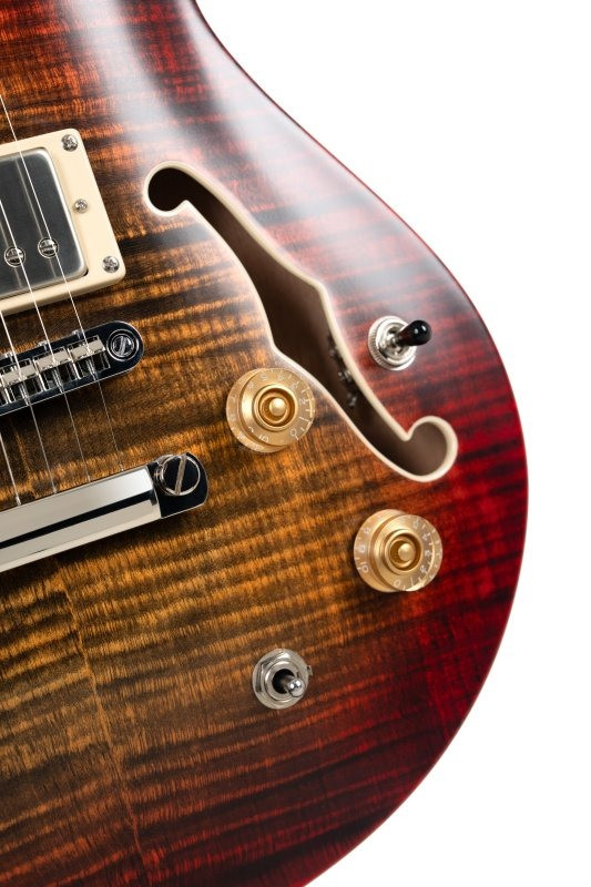 Cort M Series M900 Semi-Hollow Body Electric Guitar - Flaming Burst (M900FB-U) | Musician Madness