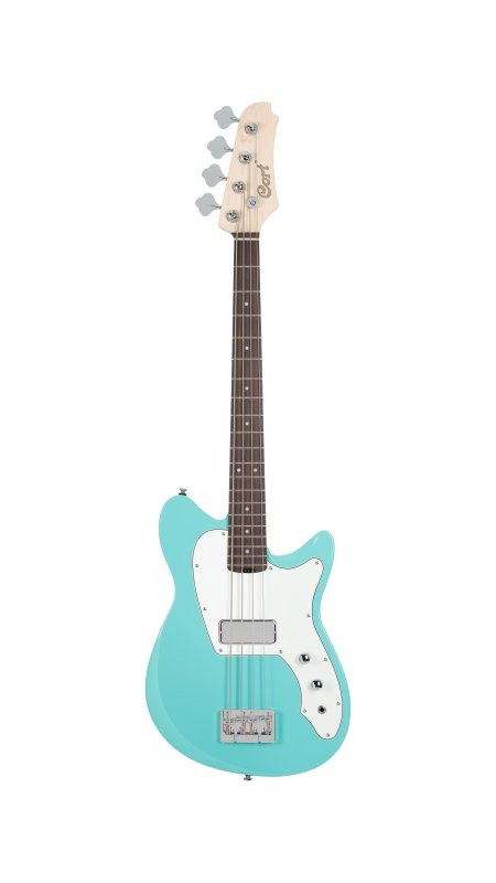Cort Retro 304 Short-Scale 4-String Bass Guitar with Gig Bag - Seafoam Green (M200BKM-U) | Musician Madness