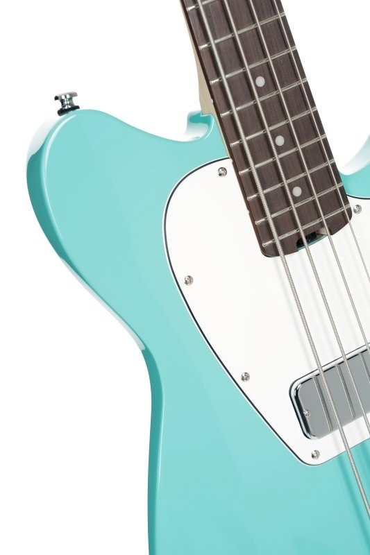 Cort Retro 304 Short-Scale 4-String Bass Guitar with Gig Bag - Seafoam Green (M200BKM-U) | Musician Madness
