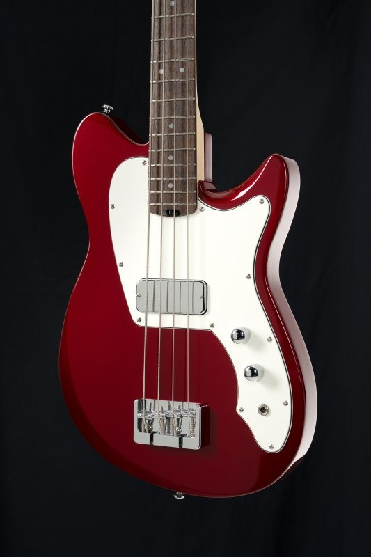 Cort Retro 304 Short-Scale 4-String Bass Guitar with Gig Bag - Candy Apple Red (RETRO304CAR-U)