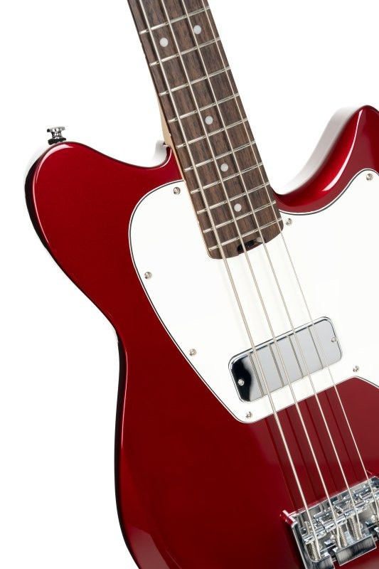 Cort Retro 304 Short-Scale 4-String Bass Guitar with Gig Bag - Candy Apple Red (RETRO304CAR-U)