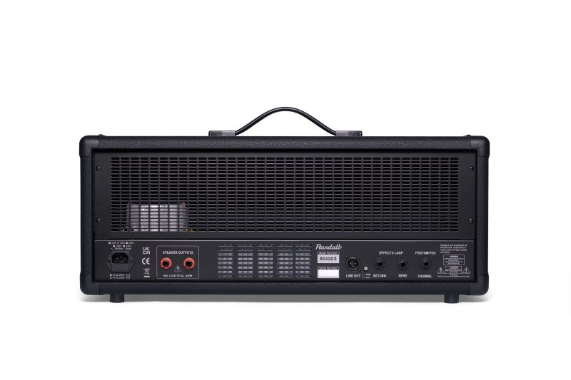 Randall RG1003H 3 Channel 100 Watt Solid State Guitar Amplifier Head (RG1003H-U) | Musician Madness